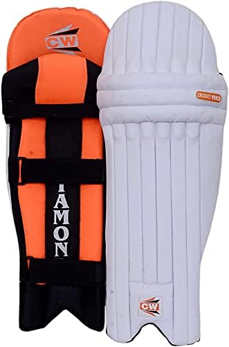 CW Diamond Protective Leg Guards Right Hand Batting Pads Batting Pad, Cricket Batting Pads Youth RH Player Grade Batting Legguards Cricket Batting Pad, Right Hand