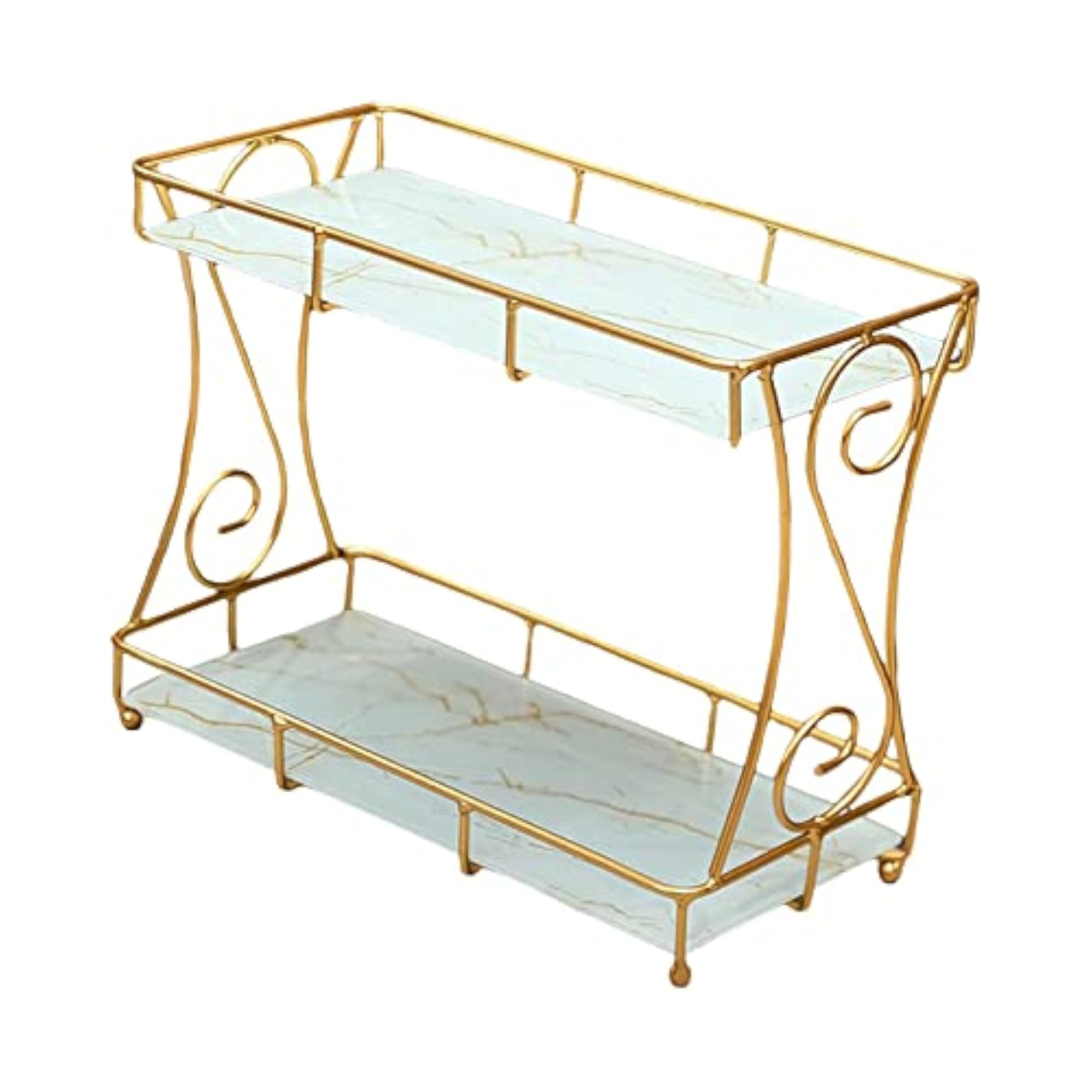 Iron Cosmetic Storage Rack for Bathroom