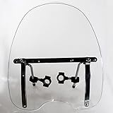 MENEYPLPGM Fairing Windshield for Suzuki for Boulevard for S40 for S50 for S83 for Intruder 800 1400 Motorcycle Windscreen Windshield Double Bubble Double Bubble Windscreen(2)