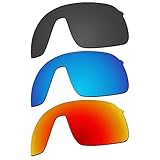 [EZReplace] 交換用 レンズ Oakley Sutro Lite OO9463 サングラス（偏光レンズ）- 適合Oakley Sutro Liteフレーム（カーボンブラック+アイスブルー+ファイヤーレッド）