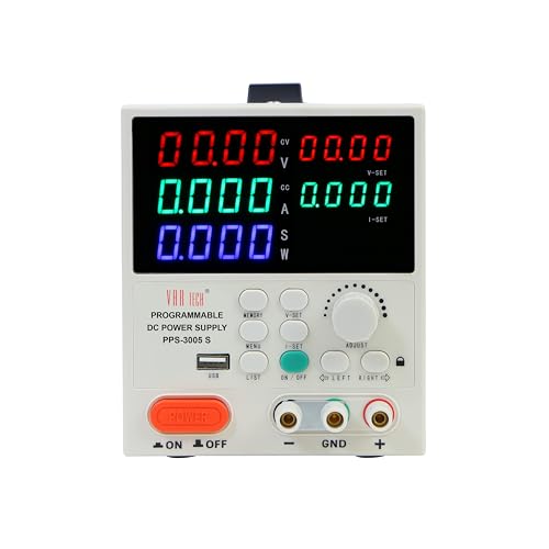 Image of VAR TECH Programmable DC Power Supply PPS 3005 S 30V 5A with USB Interface