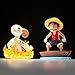 Banpresto Monkey.D.Luffy & Going Merry One Piece Action Figure - World Collectable Log Stories 8 cm - BP28928P Multicolor - Collectible Figure - Great for Anime Fans