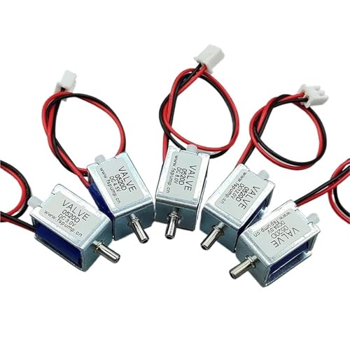 Válvula solenoide micro DC 24V modelo 0520D control de flujo de gas N/C 6