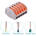 Kinstecks ​​60PCS Lever-Nut 2/3/5 Paquete de Surtido de Conductores Conector Conector de...