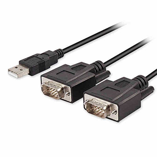 Câble USB vers double RS232 DB9 FTDI pour connecter vos anciens appareils série