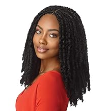 Outre Braids Outre Synthetic Hair Crochet Braids X-Pression Twisted Up 3X Springy Afro Twist 16 16 Inch Pack of 3, 27