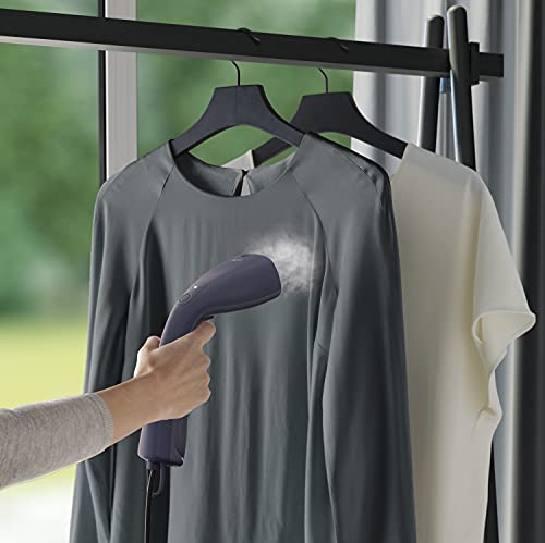 Plancha de vapor vertical para ropa delicada con depósito extraíble de 100 ml y cable largo 5