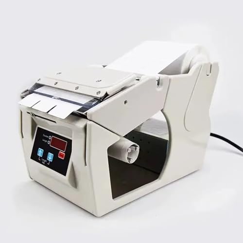 VNATWGOO Automatic Label Dispenser, Auto Counting Label Separator, Automatic Label Stripper, 110V/220V Speed Adjustable Electric Label Machine,X-100-220V