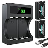 Lieferumfang: LP 2 x wiederaufladbarer Xbox-Akkupack, 1 x Xbox-Controller-Akku-Ladestation, 1 x Micro-USB-Kabel.