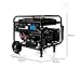 Tecnoware Elektrischer Generator 7800VA - Einphasig 230 Vac, 50 Hz - mit Benzin betriebener Verbrennungsmotor (Tankkapazität 25 L) - Manuelle Einschaltung