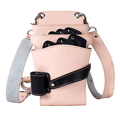 Holster de coiffure abricot pour le travail en salon et les coupes à domicile