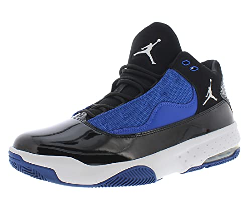 Nike Jordan Max Aura 2 Mens Shoes Size 9.5, Color: Black/Blue/White-Black