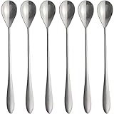 ナガオ 燕三条 ソーダスプーン 5本+1本 18cm 18-0ステンレス 日本製