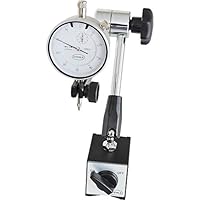 STEINLE Magnetstativ Messstativ Zentralklemmung inkl. STEINLE Messuhr im SET Messbereich 10/0,01 mm