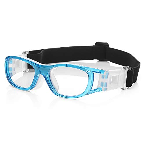 lifcasual Óculos de basquete do miúdo óculos de proteção futebol óculos de futebol óculos de proteçã