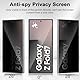 Xunzii für Samsung Galaxy Z Fold 7/Z Fold7 5G für Panzerglas Sichtschutz, 9H Härte Sichtschutzfolie, Blasenfreie Privacy Schutzglas, Vollständige Abdeckung Anti-Spy Panzer Schutz Glas - 2 Stück