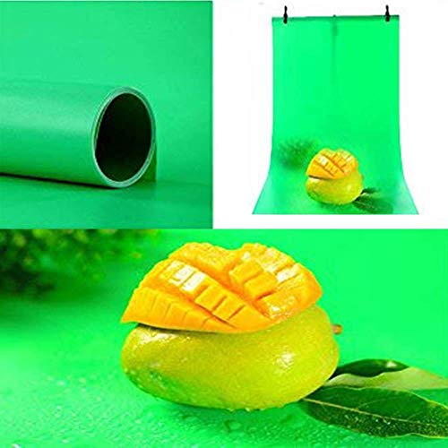 Meking Photography Backdrop Matte PVC Background 2751 inch (68130cm) Green