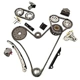 Evergreen TK8011 Timing Chain Kit Compatible With 06-08 Susuzki Grand Vitara 2.7L DOHC V6 H27A