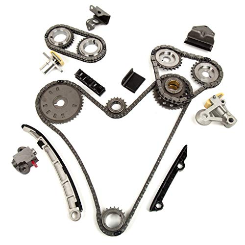 Evergreen Tk8011 Timing Chain Kit Compatible With 06-08 Susuzki Grand Vitara 2.7L Dohc V6 H27A #TOP3
