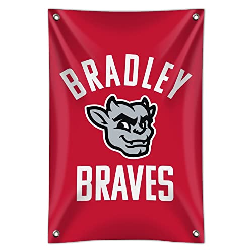 GRAPHICS & MORE Bradley University Braves Home Business Office Sign