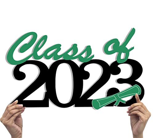 Class Of 2023 Wooden Graduation Photo Props,Senior 2023 Graduation Decoration Wood Cutout Sign For School Graduation Party #TOP22