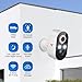 1080P Outdoor Security Camera Wireless with 2-Way Talk, Battery Powered, Color Night Vision, Suitable for Home Security Indoor/Outdoor, Cloud Storage (Sold Separately), 2.4G WiFi Only (1 pack)