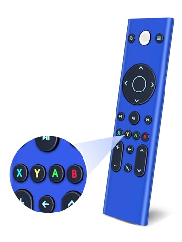 New Gaming Media Remote Control for Xbox One, Xbox Series X|S, with Backlit Buttons (Color: Blue)