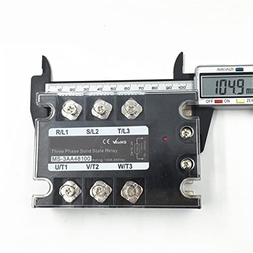 SSR triphasé 100A à commutation rapide pour charge alternative 30-480V - 4