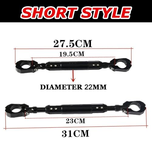 Barre transversale Enfield Himalayan en aluminium bleu long premium