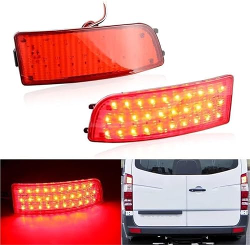 Luces traseras de coche para Mercedes Benz Sprinter reflector de parachoques 3