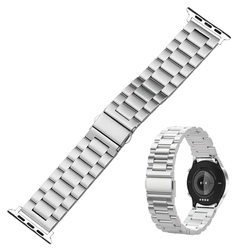 Menibeuty Correa Reloj, 1pcs Correa Relojes De Metal Relojs Reloj De Acero Inoxidable Correa Correa Relojs Para Relo Inteligente Con Liberación Rápida, Correas De Relojes Metal De Repuesto Para Hombre