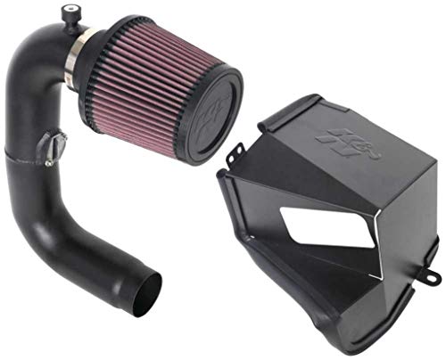 K&N Cold Air Intake Kit: High Performance, Guaranteed to Increase Horsepower: 2018-2019 SUBARU (WRX) 69-8011TTK