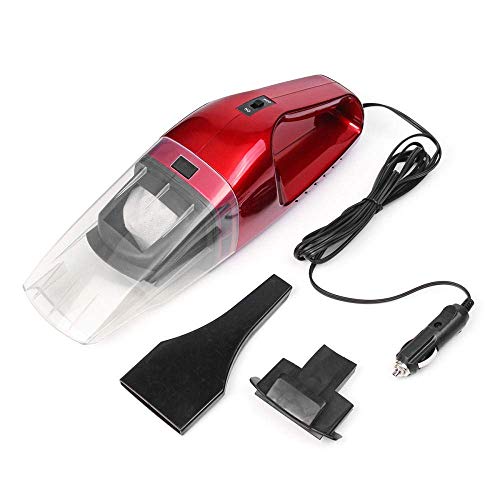 Schnurloser Staubsauger 100w 12V Tragbarer Akku-Staubsauger Super Saug-Handstaubsauger mit 5 m Netzkabel für zu Hause