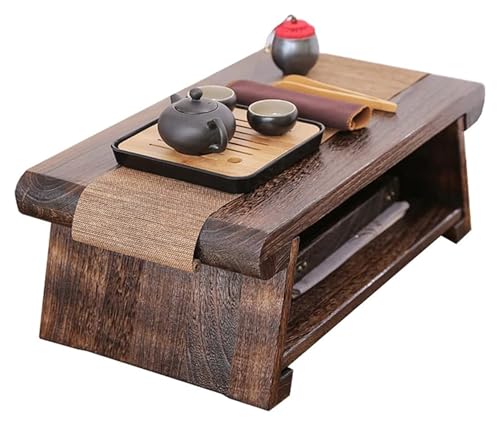 Table à thé et d'écriture de sol compacte pour chambre et bureau - 2