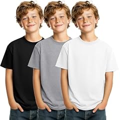 Light Heather Gray, White, Black