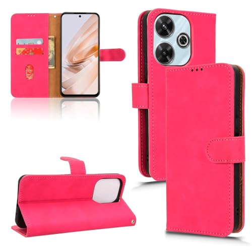 Coque Xiaomi Redmi 13 antichoc en cuir avec porte-cartes pour vos sorties quotidiennes
