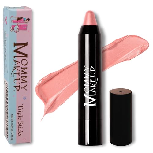 Mommy Makeup Triple Sticks Lipstick