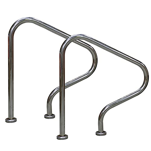 Mains courantes de piscine avec ancrage renforcé, garde-corps en acier inoxydable - 2