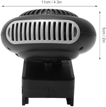Portable Electric Car Heater 170W Smart Thermostat Windshield Defroster with 2 USB Ports for WA3551 18V Battery Office Dorm Use