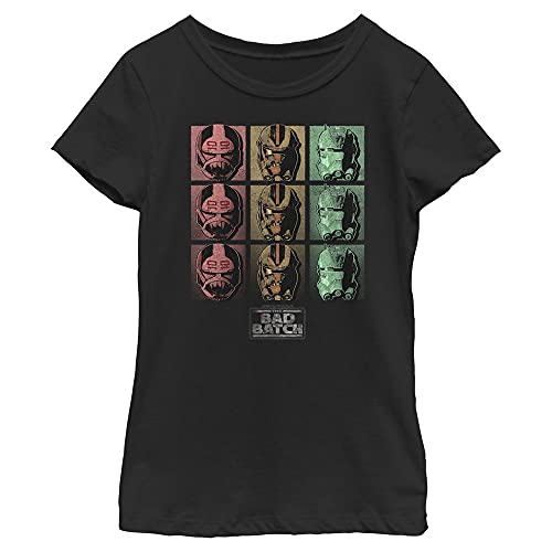 T-shirt Star Wars Bad Batch en maille de coton premium noir L