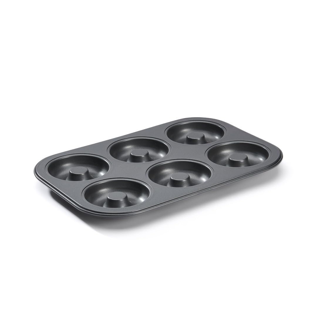 De Buyer Non-Stick 6 Hole 80mm Mini-Savarins Mould
