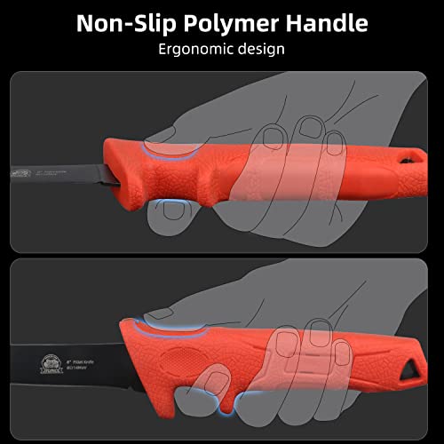 Runcl Fillet Knife Fishing,Sharp 8Cr14Mov Stainless-Steel Blade With Corrosion Resistant Coating, 7"/8"/9" Professional Level Knives For Filleting And Boning, Non-Slip Handles（9 Inch） #TOP4