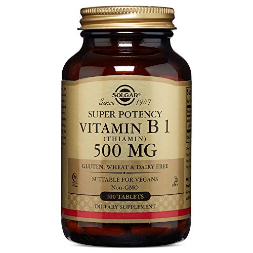 Solgar - Vitamin B1 (Thiamin) 500 mg, 100 Tablets