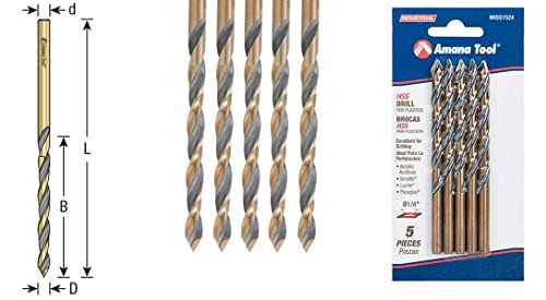 Amana Tool HSS Plastic Drill