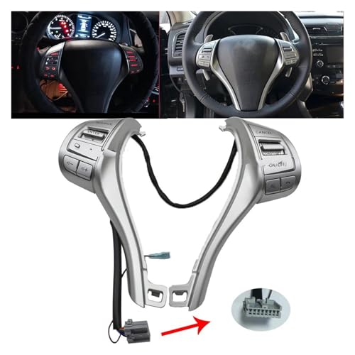 Commutateur de commande combiné de volant multifonction Navara Tiida 25550-3TA3A - 3