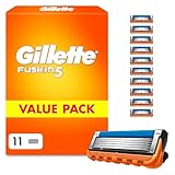 Gillette Fusion5 Blades, Men's Shaving Refills Pack of 11, Precision Trimmer, Anti-Friction Razor