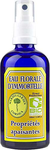 MARDYS GARDEN Organic Helichrysum Italicum (Immortelle) Face Mist 100ml | Hydrosol from Corsica obtained during hydrodistillation of Helichrysum Italicum flowers