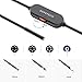 USB Endoscope Camera, DEPSTECH 720P IP67 Waterproof Borescope, 5.5mm Snake Inspection Camera, Type-C Scope Camera with 16.5ft Semi-Rigid Cable, 6 LED Lights, Compatible with OTG Android Phone, PC