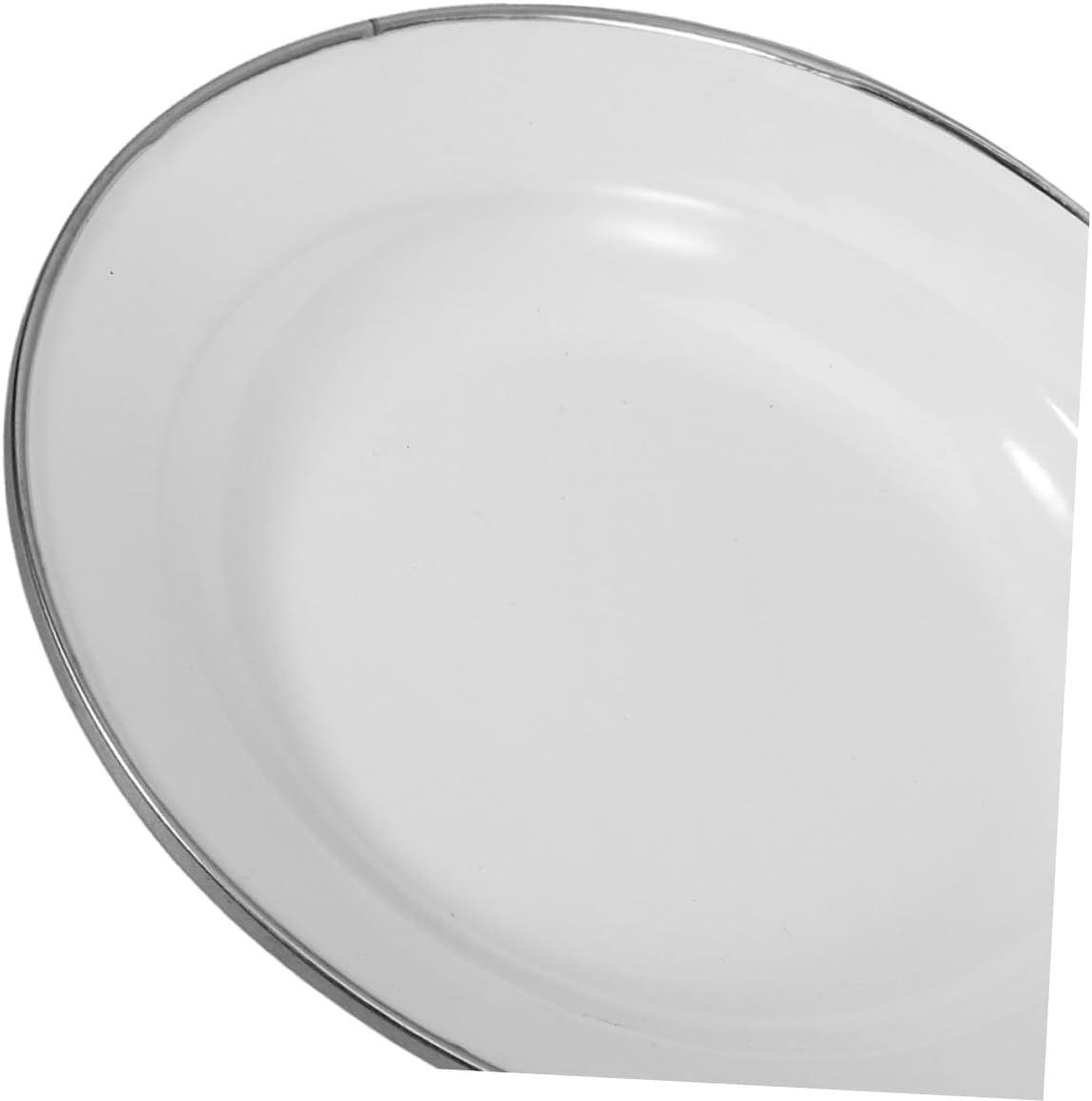 4pcs Vintage Enamel Snack Plates Retro Style Serving Tray for Fruits Appetizers and Desserts Sturdy and Easy to Clean for Home and Bakery Use