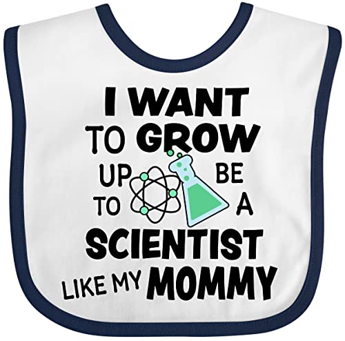 inktastic I Want To Grow Up To Be a Scientist Like My Mommy Baby Bib